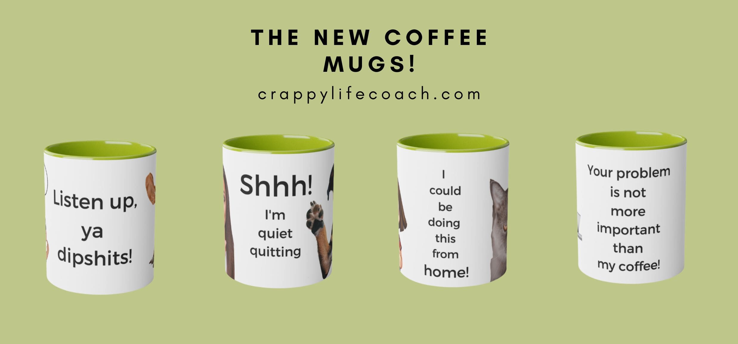 The New Coffee Mugs are HERE!!!!