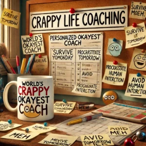 personalized crappy life coach advice